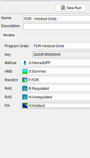 New Forecast Run for FDR Compute