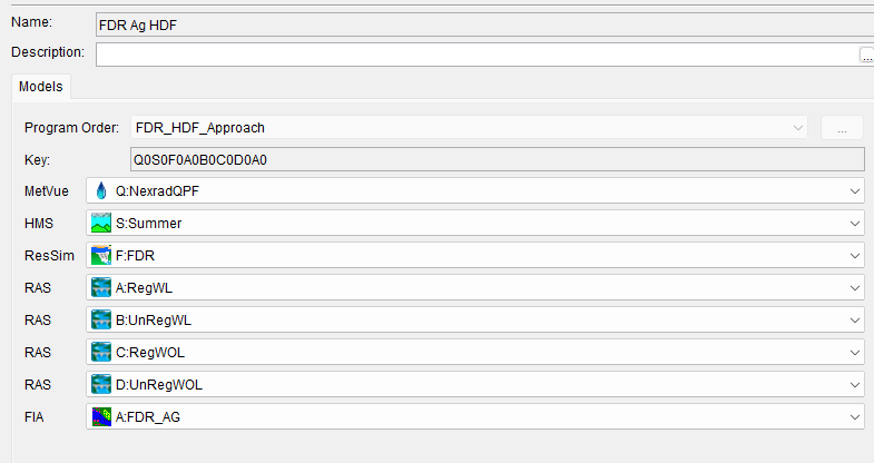 Forecast Run for HEC-FIA Holdout RAS HDF Approach