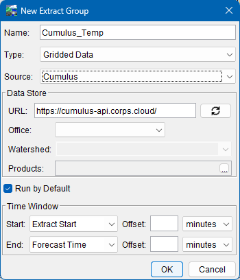 New Extract Group - Cumulus Temperature