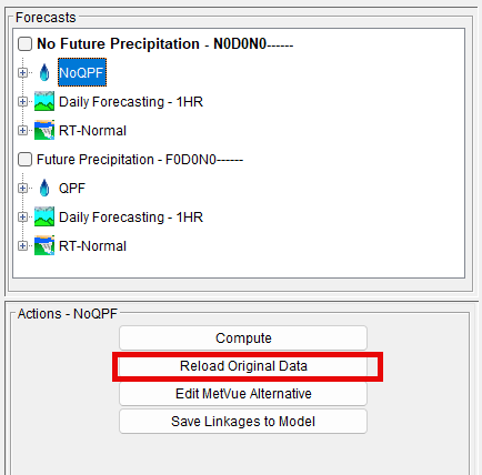 HEC-Metvue NoQPF- Reload Original Data