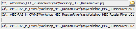 Location of RAS Folder 