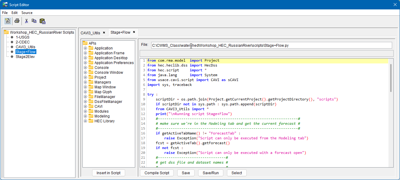 Script Editor