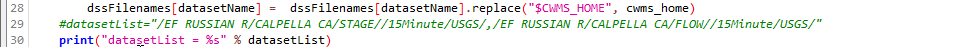Stage + Flow Script