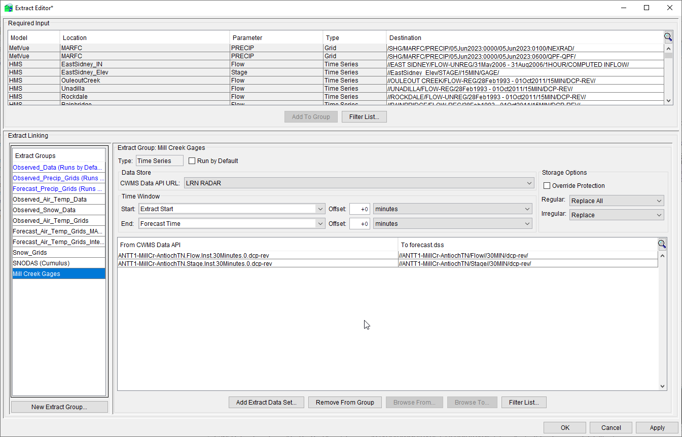 Extract Editor with Selected Data from CDA Extract Editor with Selected Data from CDA