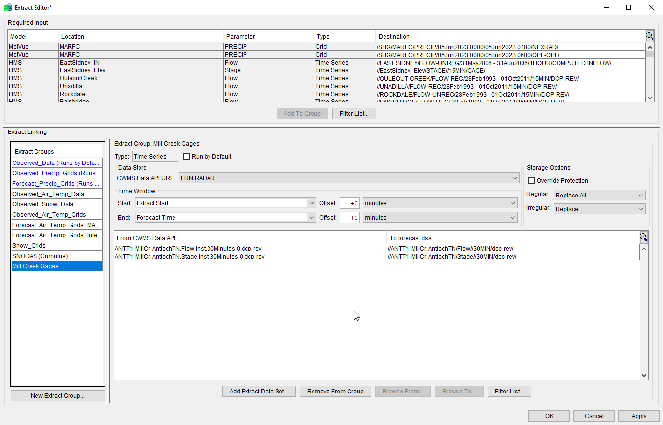 Extract Editor with Selected Data from CDA