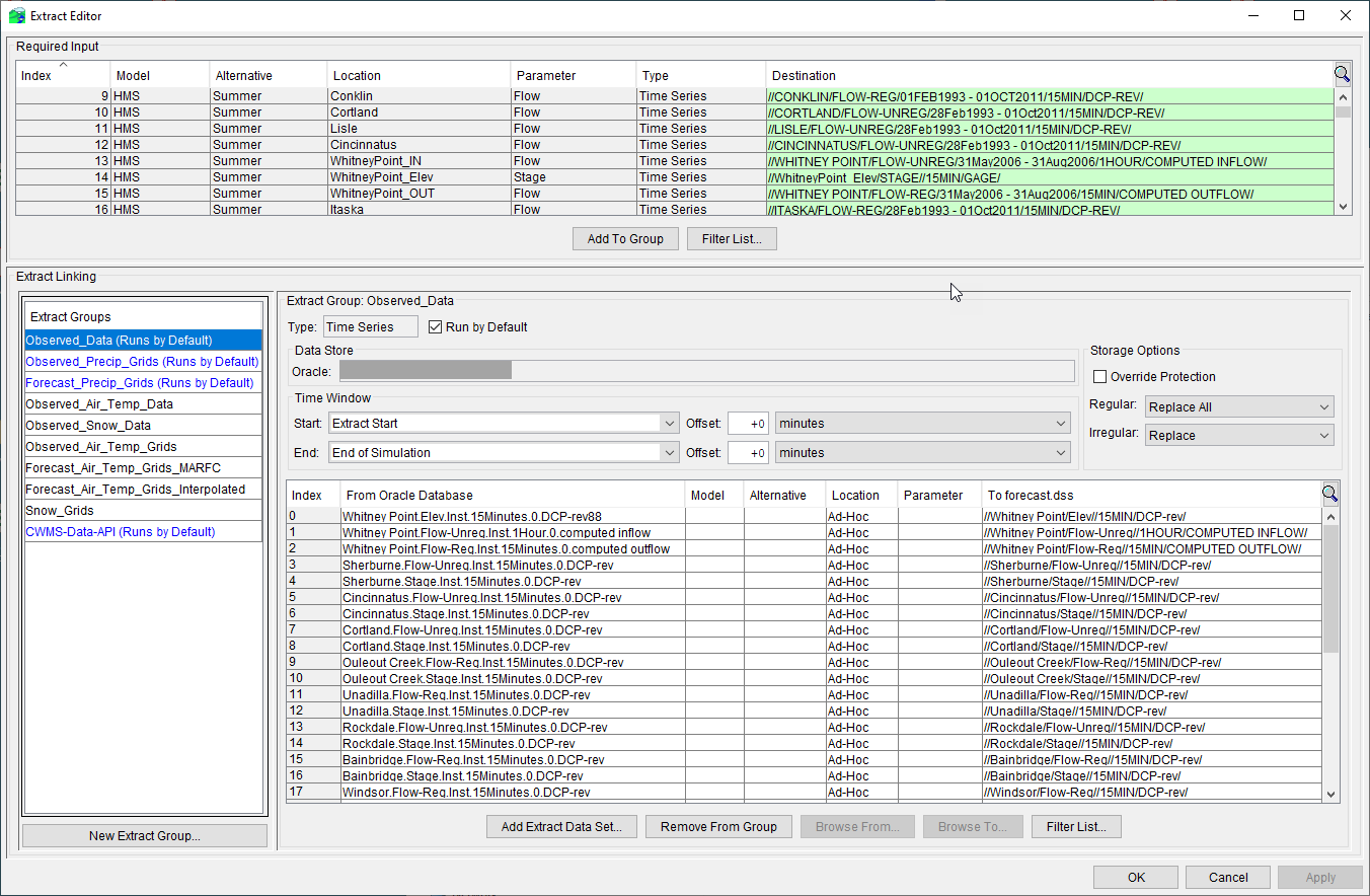 Extract Editor - Extract Linking