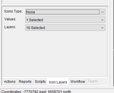 Icon Layer Menu
