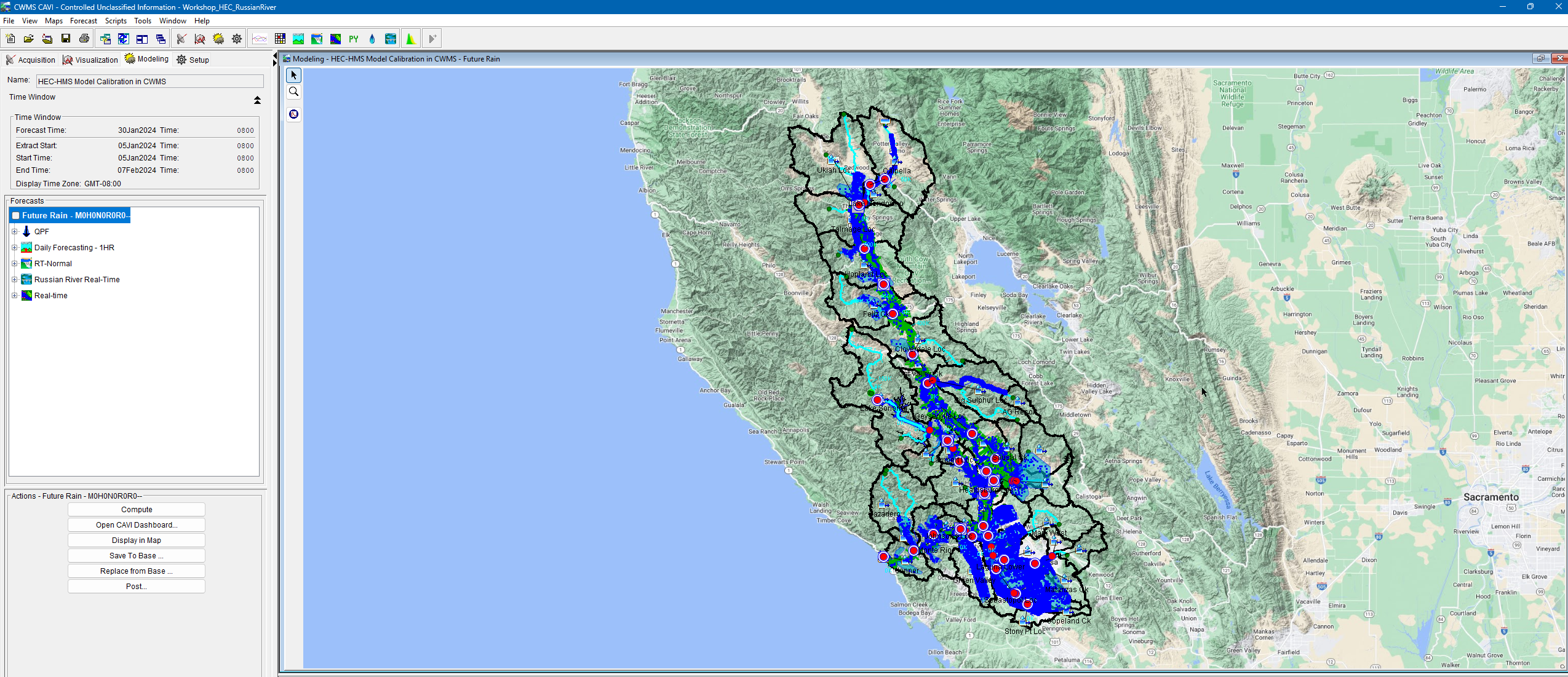 CAVI - Modeling Tab Overview