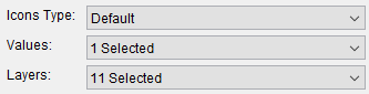 Figure 3 Time Series Icon Controls 