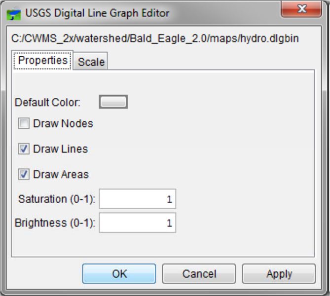 USGS Digital Line Graph (.dlg)