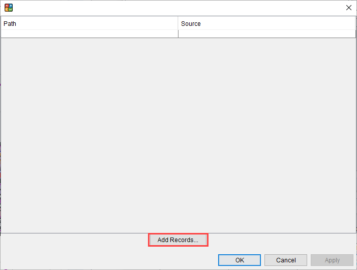 Figure 4: How to Add Records to Plot Panel