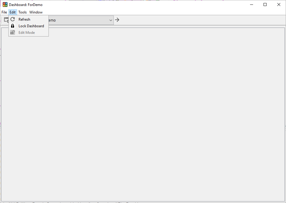 Figure 3: Edit Options
