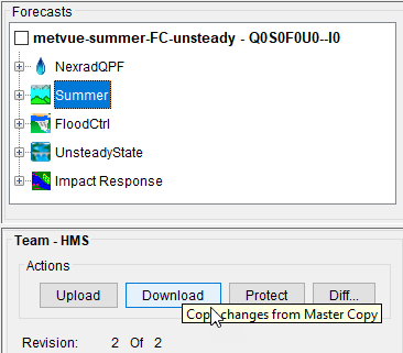 Downloading the HEC-HMS Model Alternative