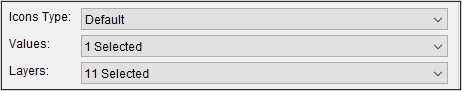 Time Series Icon Controls