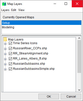 Map Layers Editor