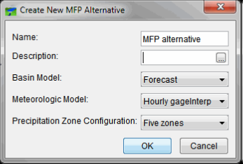 Create New MFP Alternative Dialog
