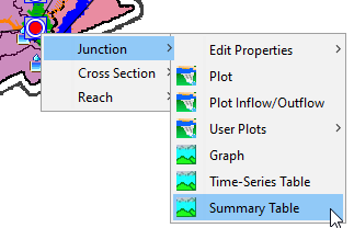 HEC-HMS Results - Summary Table Option