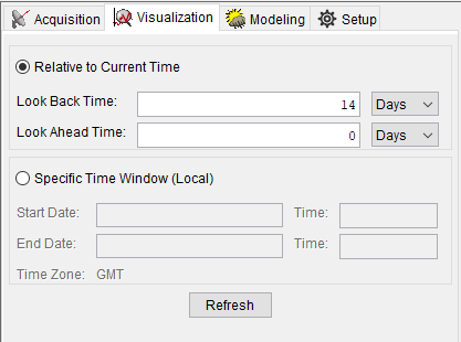 Time Window Settings