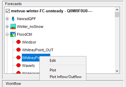 Map Schematic Element Shortcut Menu Example