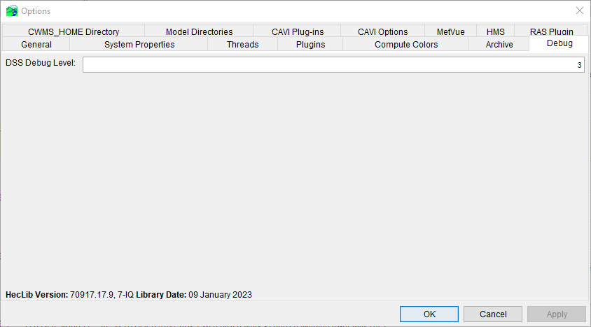 Debug Tab Debug Tab