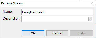 Rename Stream Dialog 