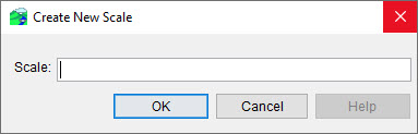 Create New Scale Dialog