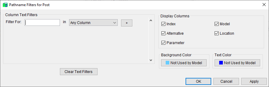 Pathname Filters for Post Dialog - Post Linking Section