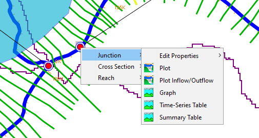 Shortcut Menu Options - Viewing Model Results Shortcut Menu Options - Viewing Model Results