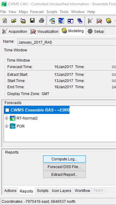 Reports Tab - Compute Option
