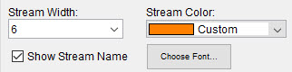 Stream Alignment Properties - Streams
