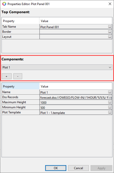 Add/remove graphs