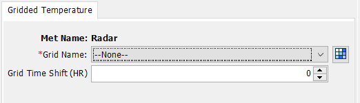 Temperature Component Editor for the Gridded Precipitation Method Temperature Component Editor for the Gridded Precipitation Method