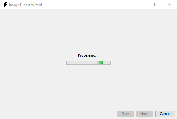 Progress bar while processing data Progress bar while processing data