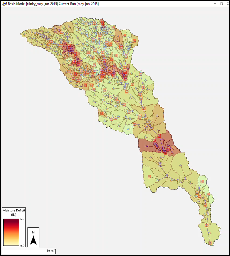 Visualizing Moisture Deficit Spatial Results