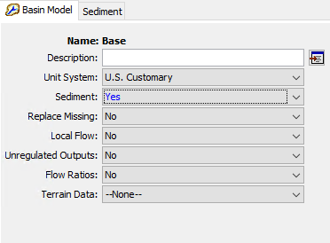Activating the Erosion and Sediment Transport features in the Basin Model Activating the Erosion and Sediment Transport features in the Basin Model