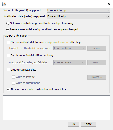 Figure 8 TIN Calibration Dialog