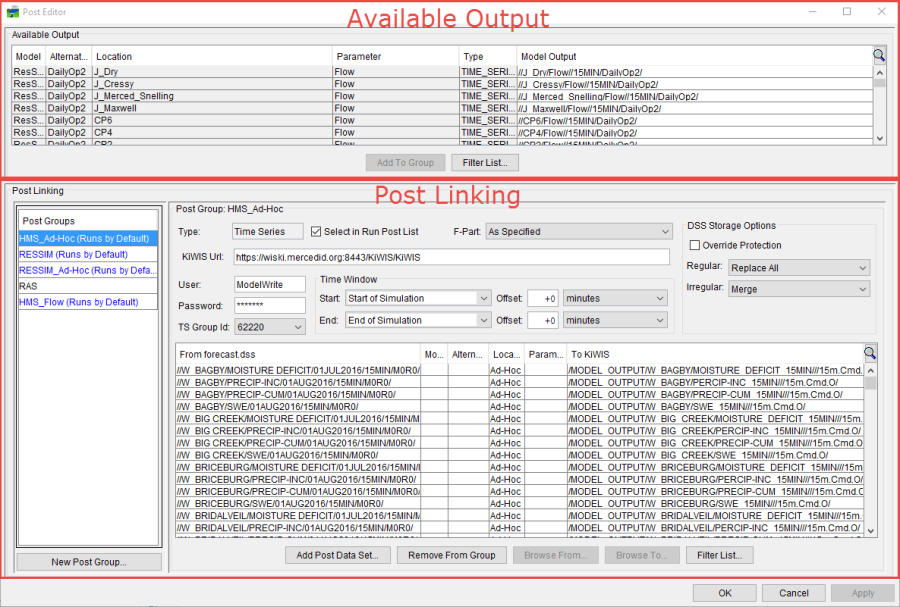 Figure 1 Post Editor