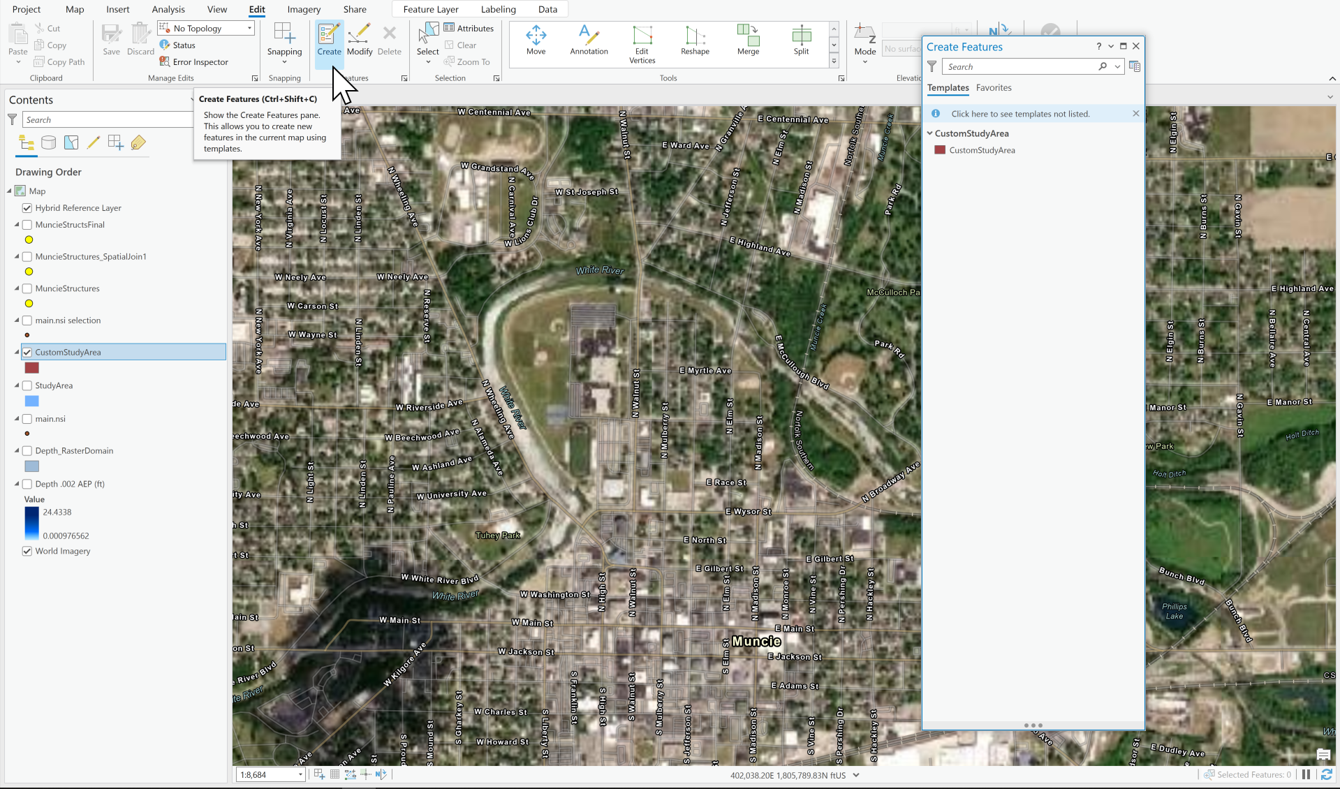 Create New Shapefile