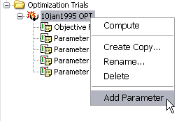 Adding a Parameter to Calibration Event