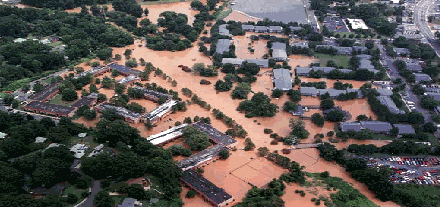 Urban Flooding in the Watershed for which FWS is Proposed