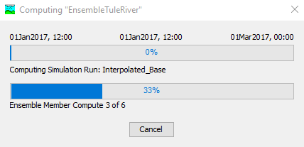 Computation of the Ensemble Analysis