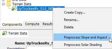 Terrain Preprocessing Steps