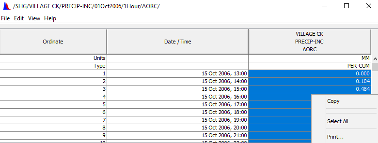 Copying Depth Values from DSS