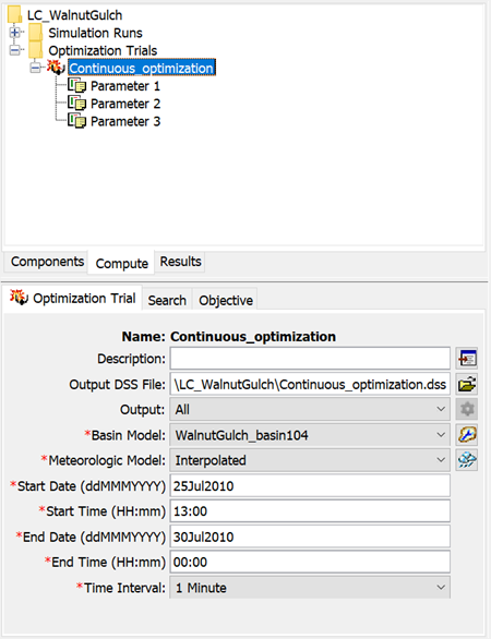 Optimization Trial