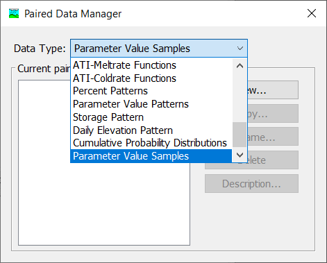 Paired Data Manager