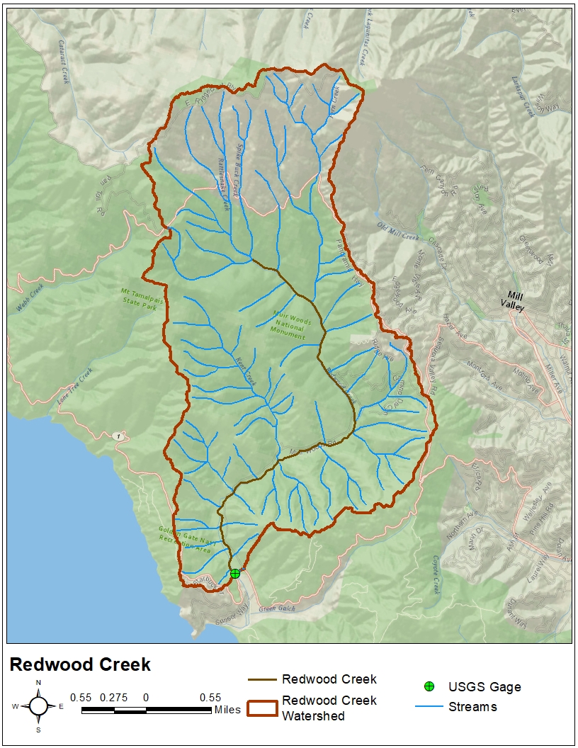 Figure 4. Stream Centerlines