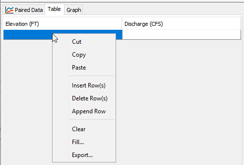 Pasting elevation values