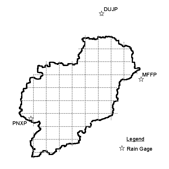 Location of Precipitation Gages