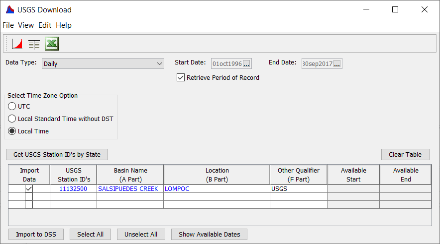 USGS Download