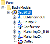 Select the Sep2018 basin model.